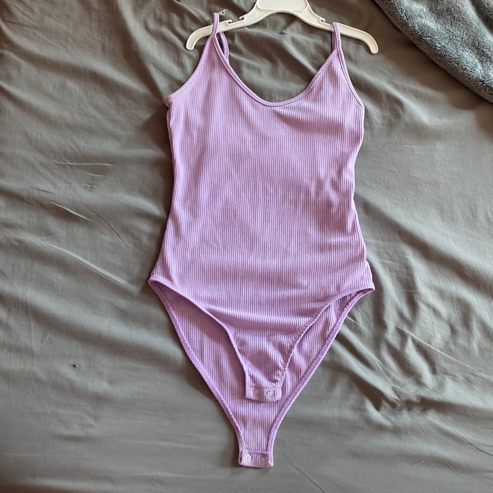 American Eagle purple body suit